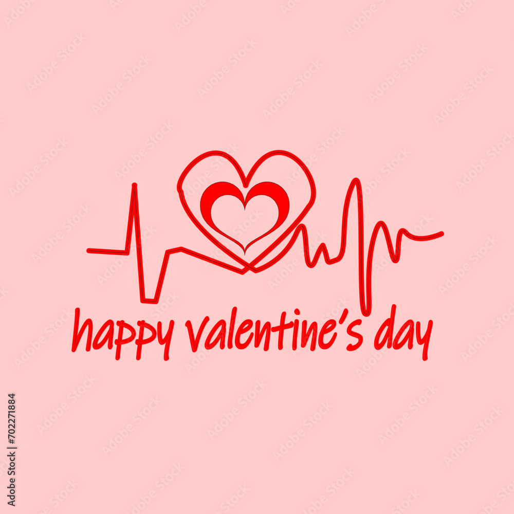 happy valentine's day typography vector design 
valentines day
heart design vector