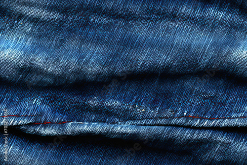 dark blue denim texture background jeans seamless pattern with seams textile