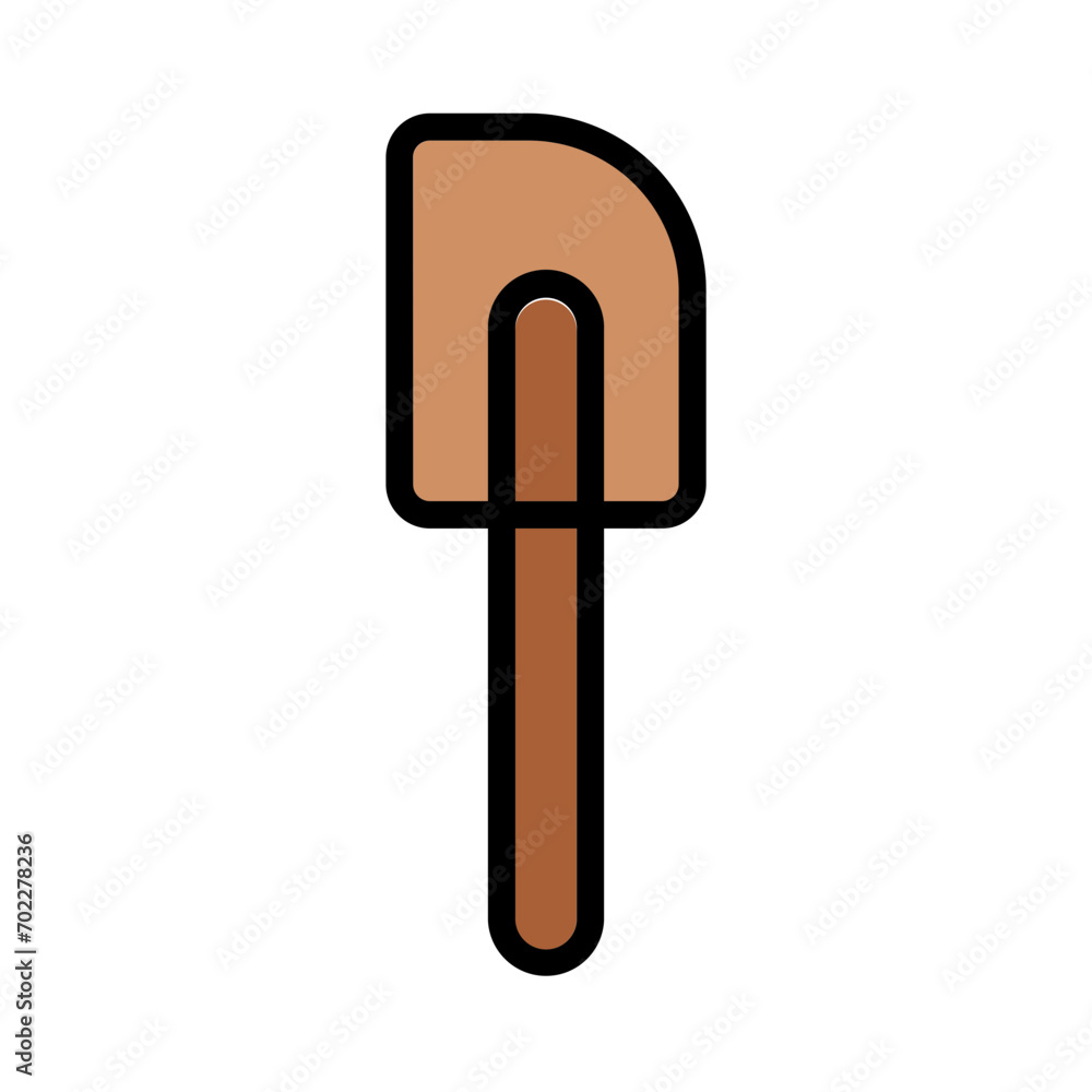 Cook Spatula Tool Filled Outline Icon Cook Spatula Tool Filled Outline Icon