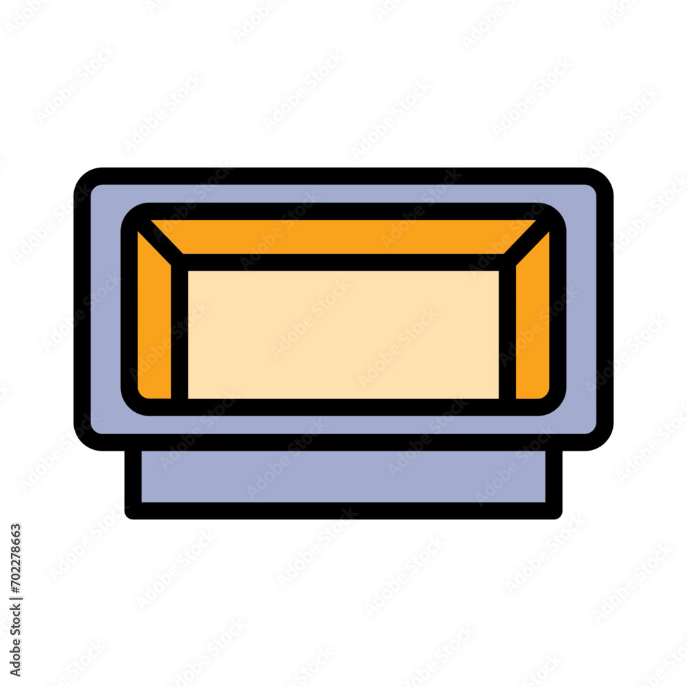 Kitchen Tool Tray Filled Outline Icon Kitchen Tool Tray Filled Outline Icon