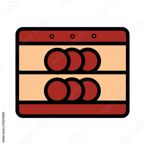 Dish Washer Tool Filled Outline Icon