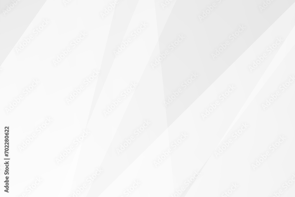 Obraz premium Abstract white and grey on light silver background modern design. Vector illustration eps 10.