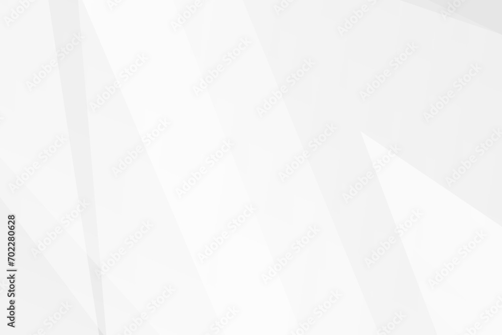 Fototapeta premium Abstract white and grey on light silver background modern design. Vector illustration eps 10.