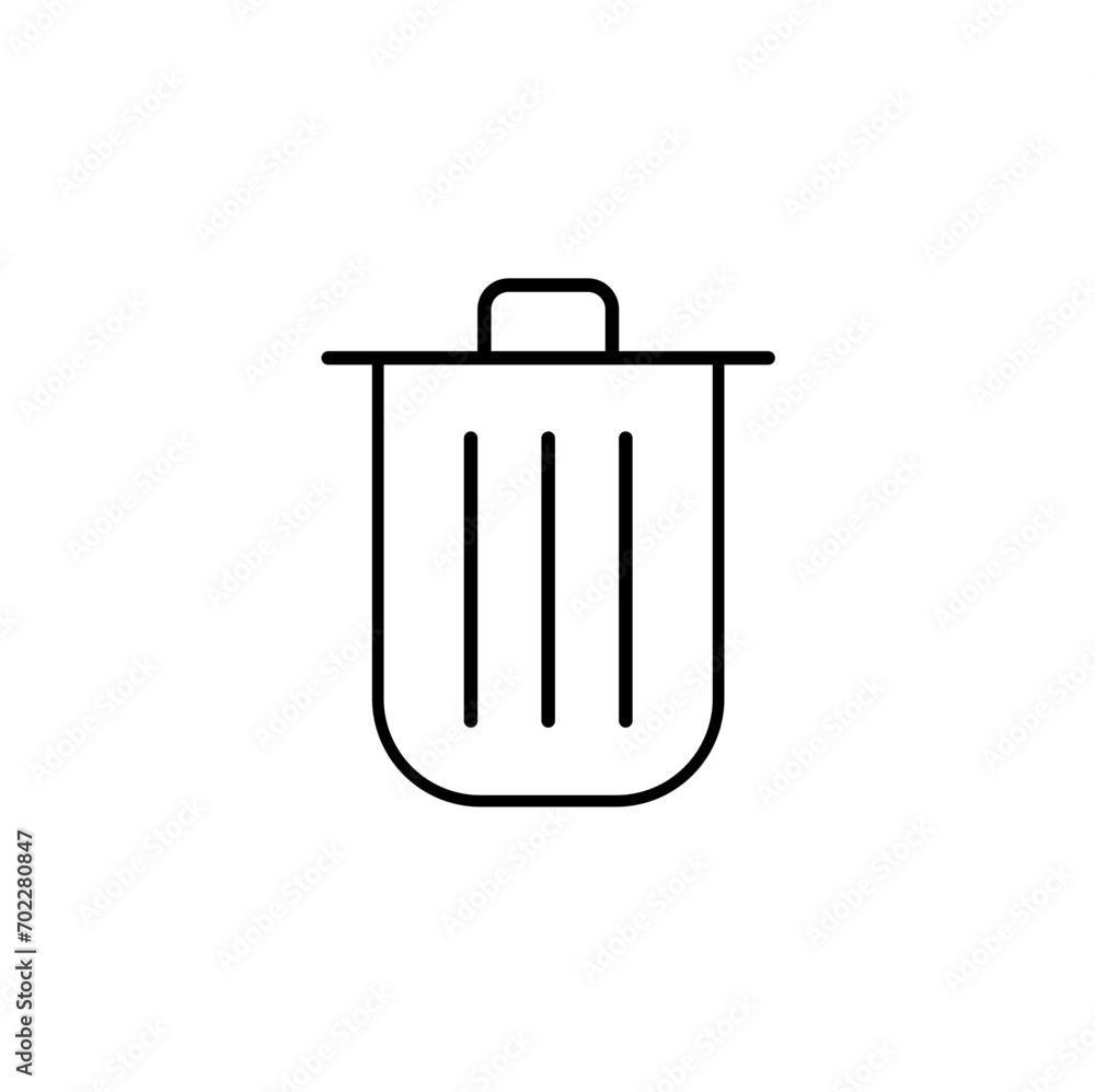 Outline Trash Icon Outline Trash Icon
