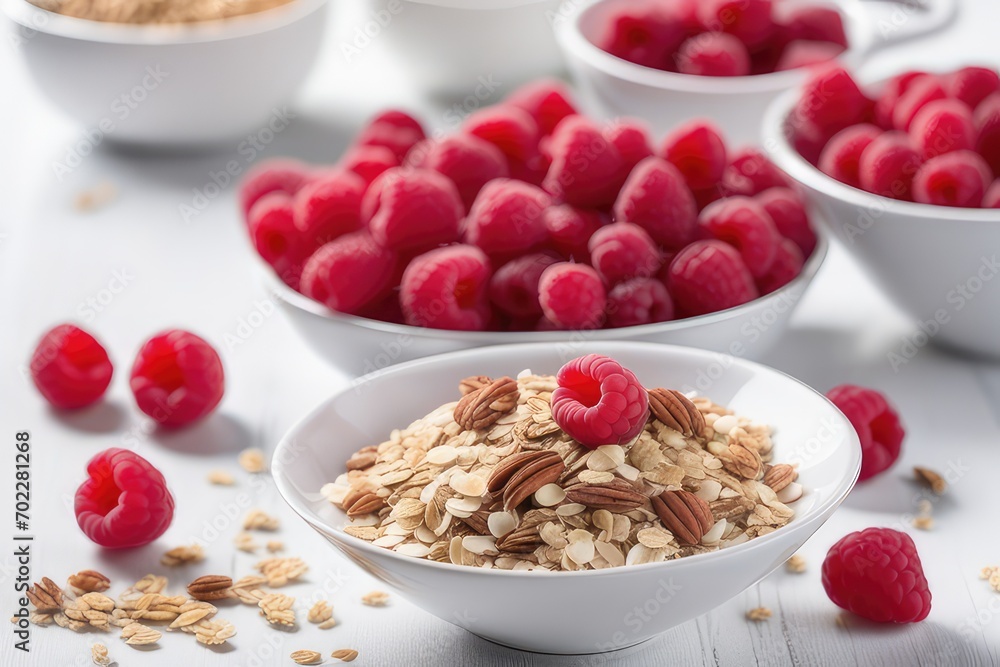 muesli with berries