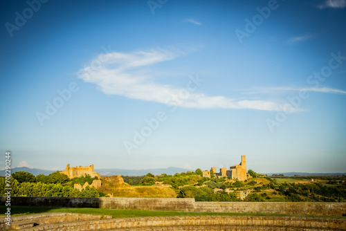 Tuscania, Italy: region landscape country, old town