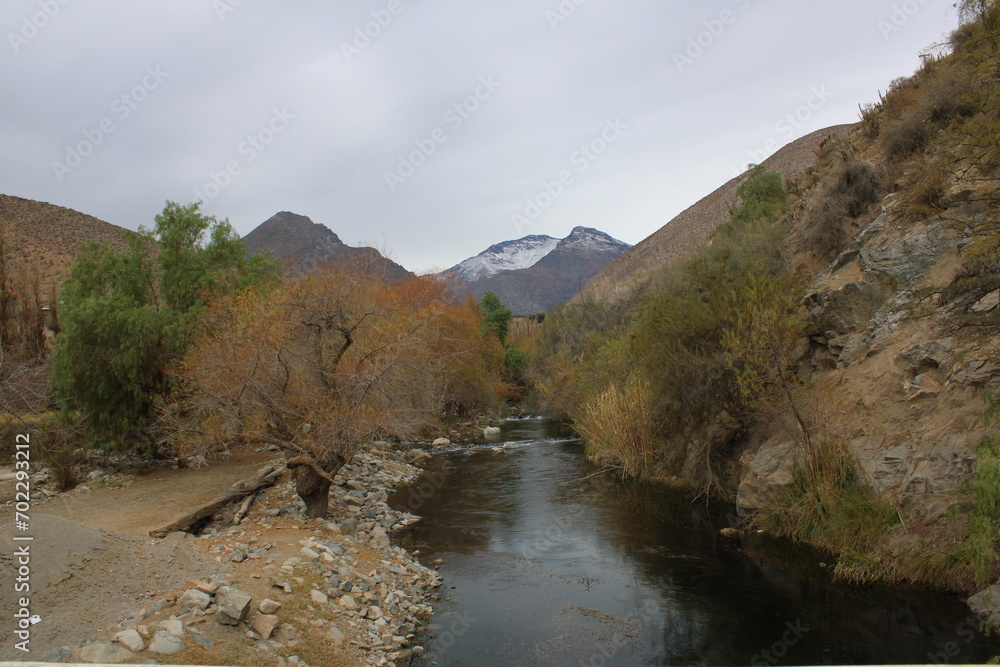 Cordillera de los andes, Tulahuen. Chile