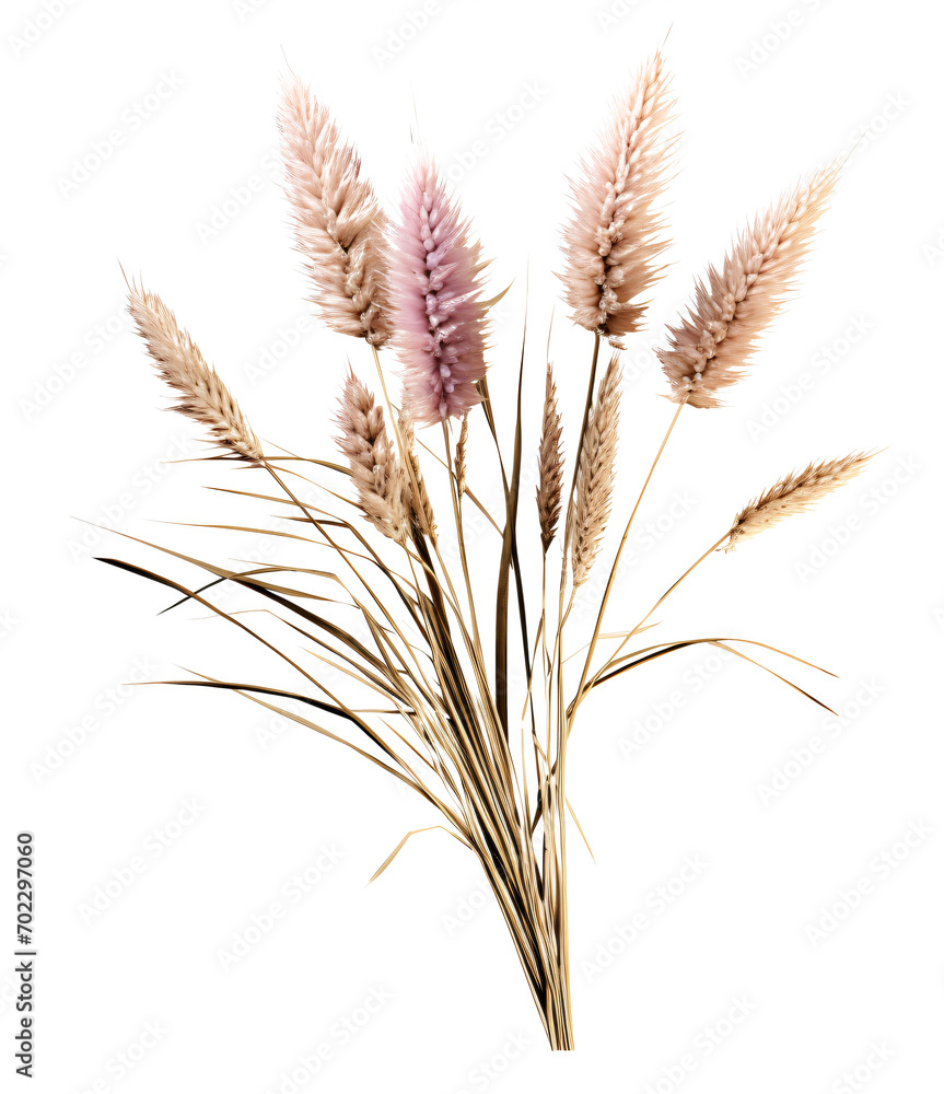 Pampas grass isolated on the transparent background PNG. Pampas grass isolated on the transparent background PNG.