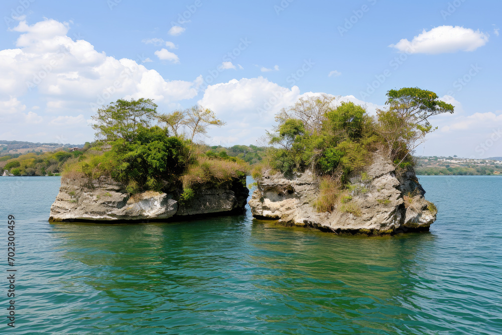 Fototapeta premium island country