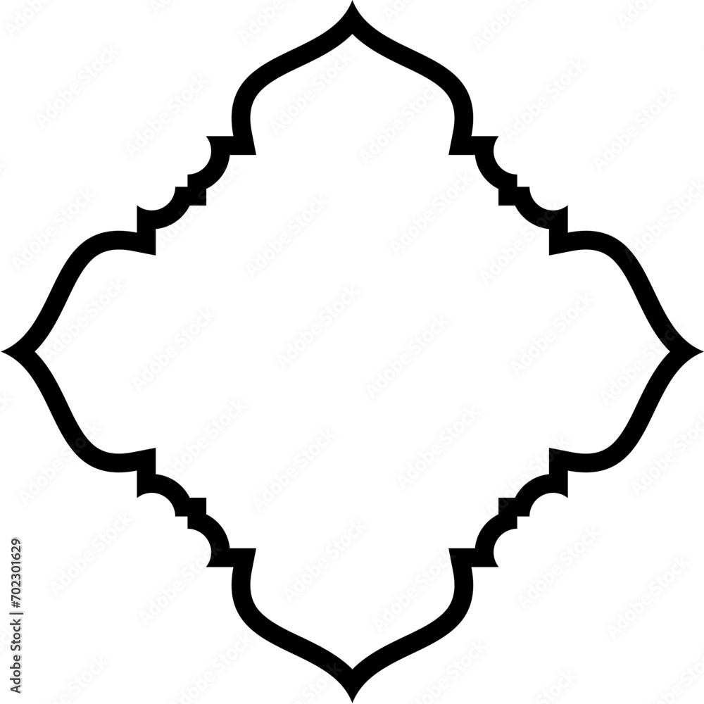 Islamic Amblem Design Bold Line Black Stroke silhouettes Design pictogram symbol visual illustration Islamic Amblem Design Bold Line Black Stroke silhouettes Design pictogram symbol visual illustration