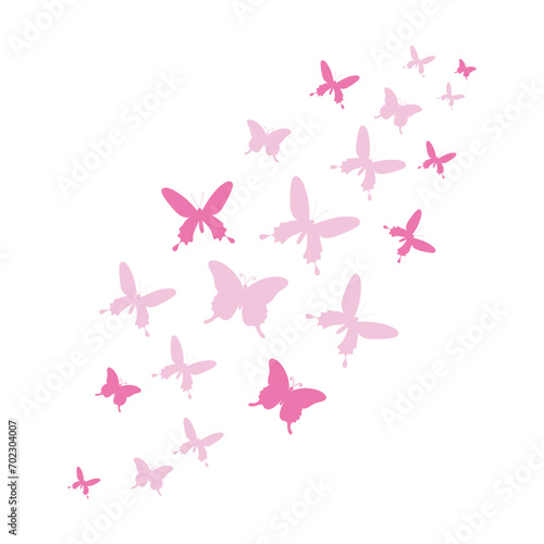 Flying Butterflies Illustration © Emerald