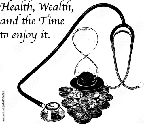 Health, Wealth, and the Time to Enjoy it.