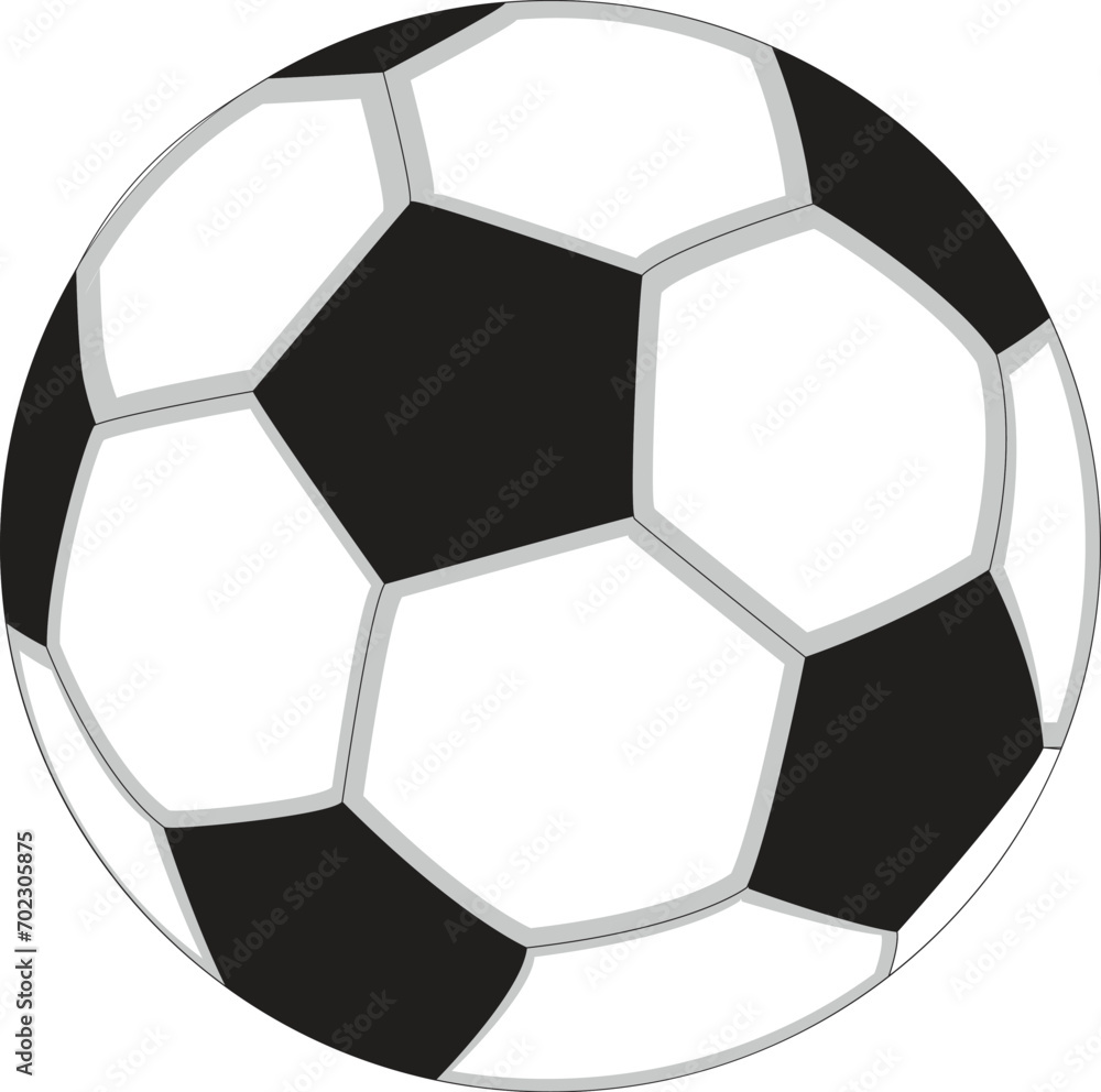 A football isolated vector illustration A football isolated vector illustration