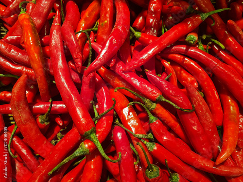 Red chilli peppers
