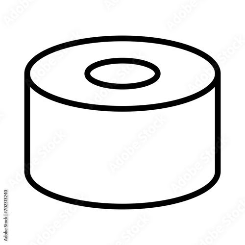Sushi roll line icon
