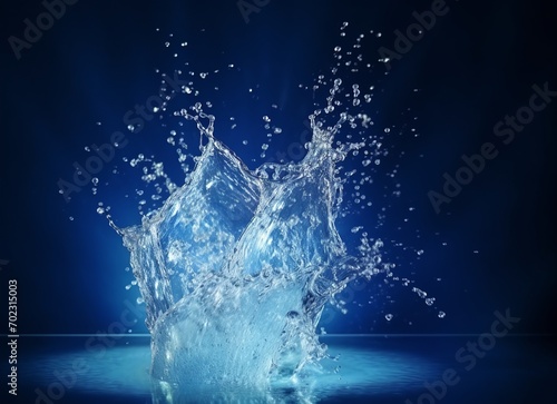 A Fantasy of Water Representing the Concept of Freshness and the Beauty in Nature. Created with Generative AI technology. Made with Generative AI Technology