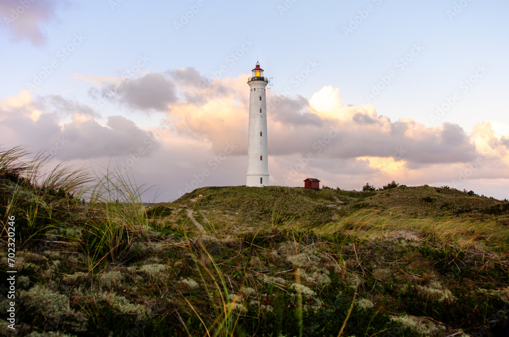 Lyngvig Lighthouse in Denmark