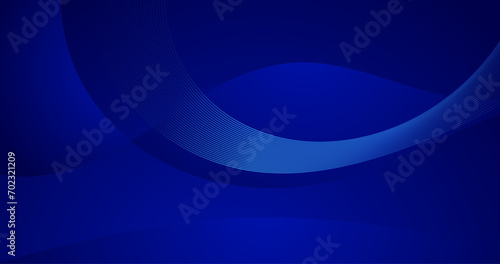 elegant blue background with glowing lines