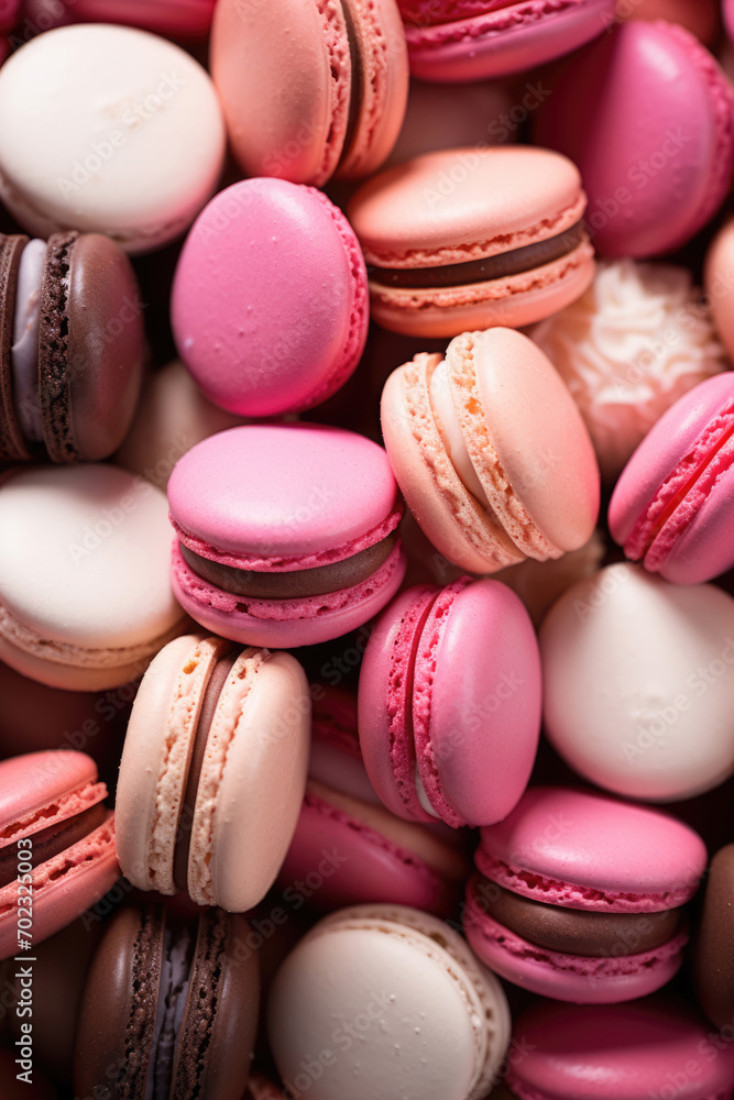 colorful macarons dessert cakes background colorful macarons dessert cakes background