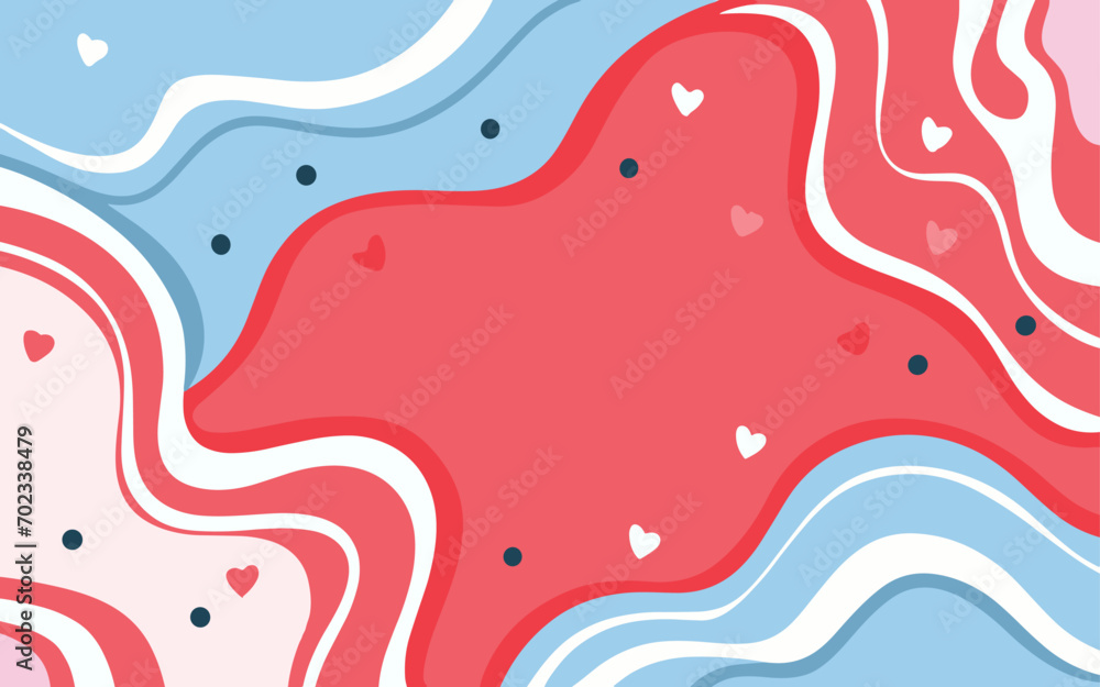 Abstract background poster. Good for fashion fabrics, postcards, email header, wallpaper, banner, events, covers, advertising, and more. Valentine's day, women's day, mother's day background.