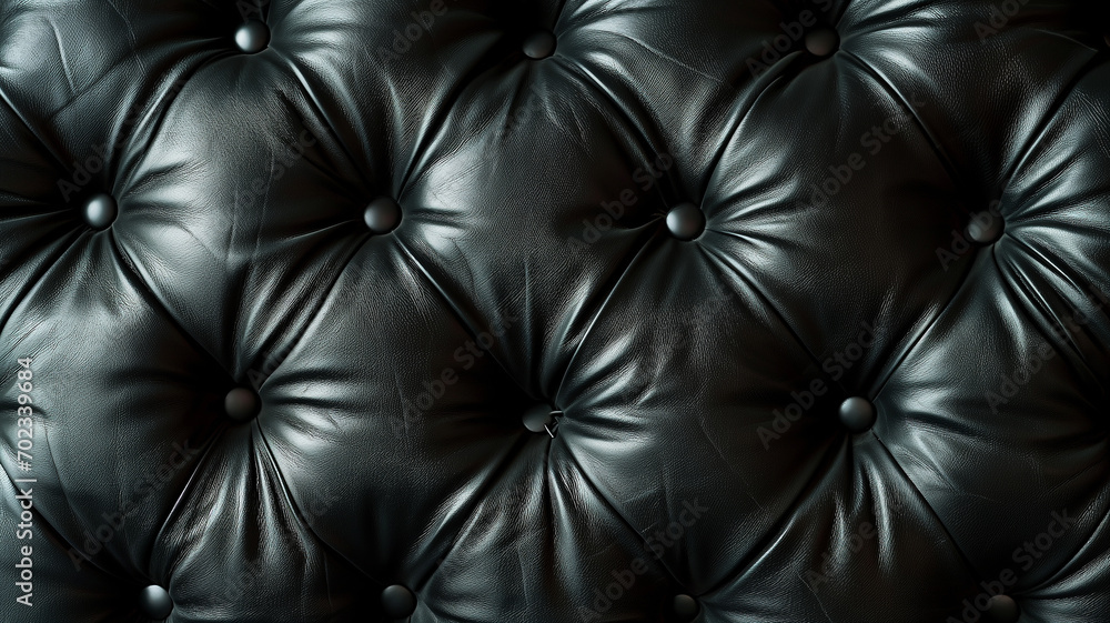 Black luxury buttoned leather texture Black luxury buttoned leather texture