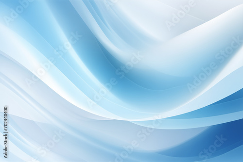 blue white abstract wavy color background, gradient blend, bright colored