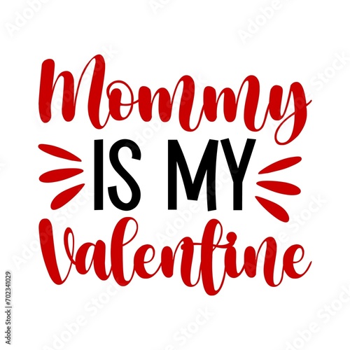 Valentine’s Day text phrase design on plain white transparent isolated background for shirt, hoodie, sweatshirt, apparel, card, tag, mug, icon, poster or badge