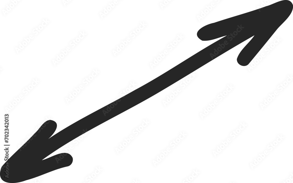 Hand-Drawn Vector Arrow Illustration Hand-Drawn Vector Arrow Illustration