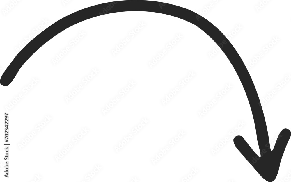 Hand-Drawn Vector Arrow Illustration Hand-Drawn Vector Arrow Illustration