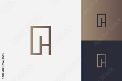 letter ph logo design icon template photo