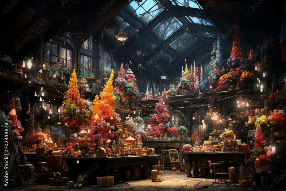 Holiday Bazaar Crafts - Generative AI Holiday Bazaar Crafts - Generative AI