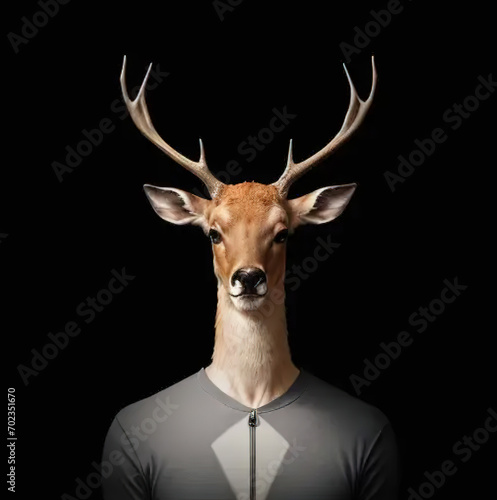 The Deer Wears the Coat, Created Who Generated © dovan