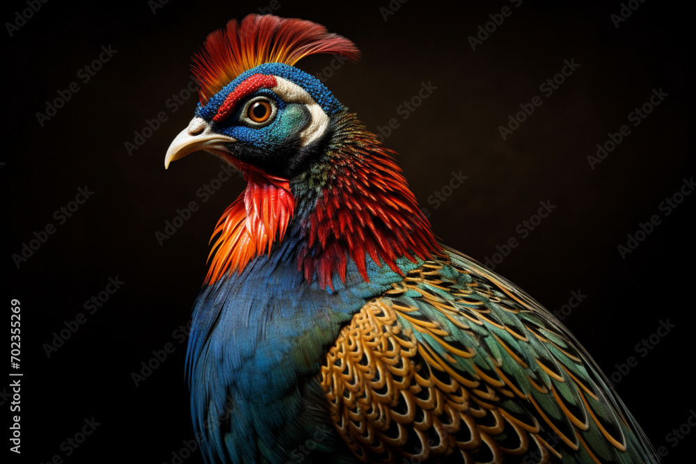 7-color pheasant is a very valuable bird and has a high economic and aesthetic value 7-color pheasant is a very valuable bird and has a high economic and aesthetic value