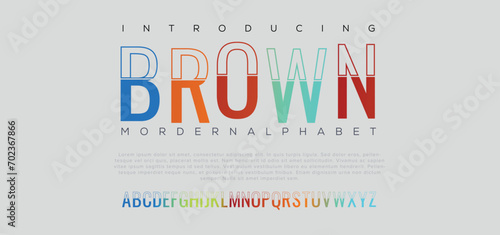Brown crypto colorful stylish small alphabet letter logo design.