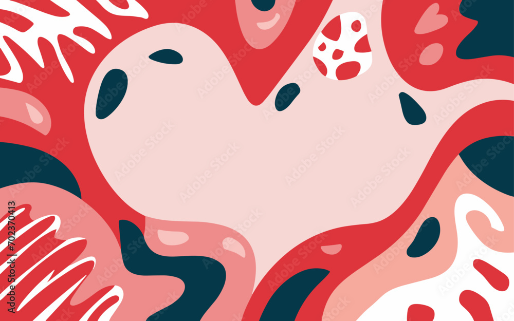 Abstract background poster. Good for fashion fabrics, postcards, email header, wallpaper, banner, events, covers, advertising, and more. Valentine's day, women's day, mother's day background.