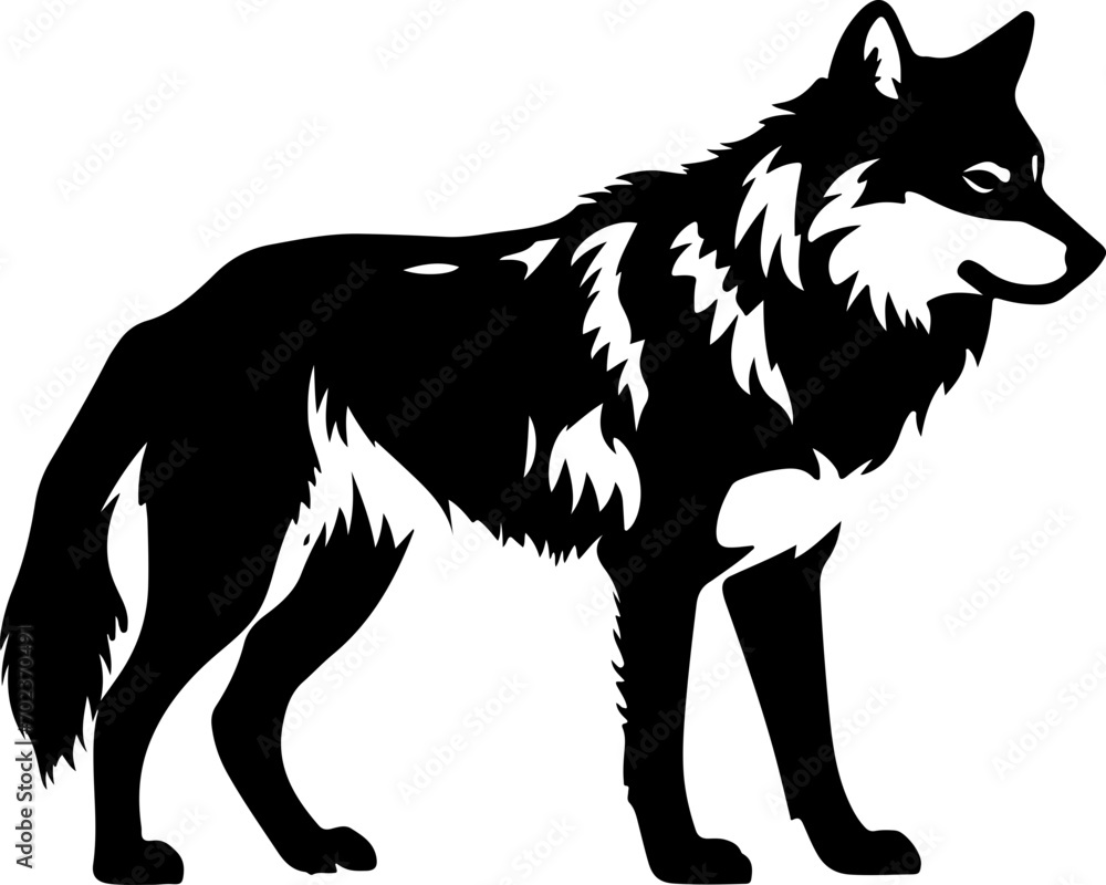 Wolf Silhouette SVG, Wolf SVG, Wolf Pack SVG, Great Wolf Lodge svg, Howling Wolf svg, Wolf Moon svg, wolf face svg, wolf mascot