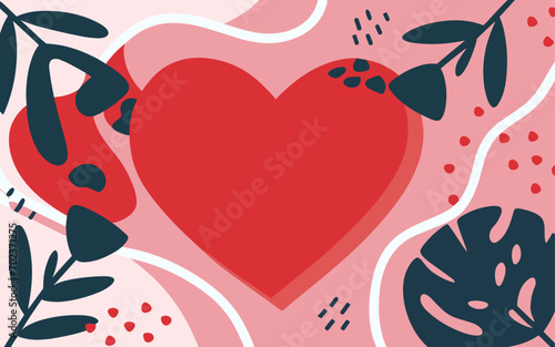 Abstract background poster. Good for fashion fabrics, postcards, email header, wallpaper, banner, events, covers, advertising, and more. Valentine's day, women's day, mother's day background.