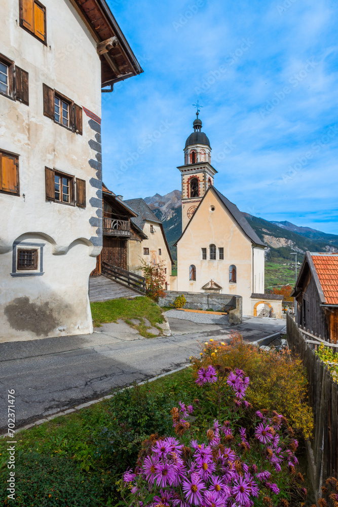 Fototapeta premium Albula/Alvra, Graubünden, Switzerland