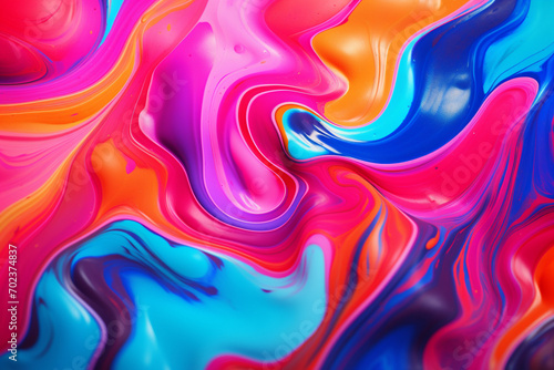 Colourful liquid texture background
