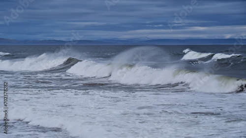 A Stormy Seascape on the Moray Firth, Scotland © PictishImages