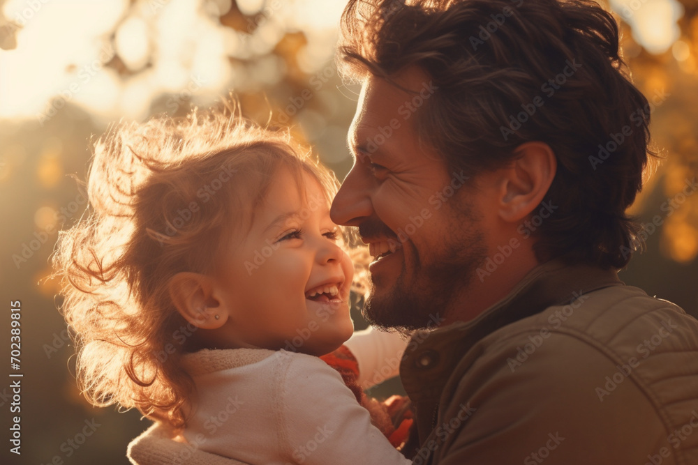 Father, bonding kiss and boy child hug happy in nature with quality time together outdoor. Happiness, laughing and family love of a dad and kid in a park enjoying nature hugging with care and a smile Father, bonding kiss and boy child hug happy in nature with quality time together outdoor. Happiness, laughing and family love of a dad and kid in a park enjoying nature hugging with care and a smile