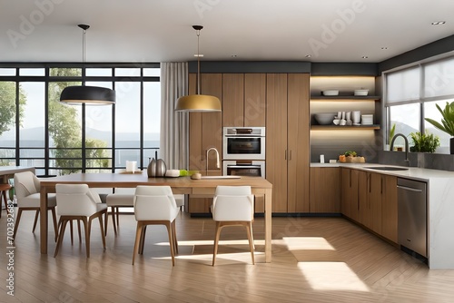 modern kitchen interior © mijanulhoque