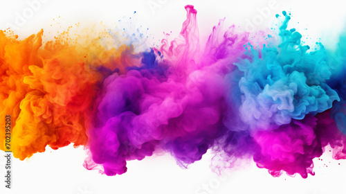 Holi colorful background for design. Color expose © John