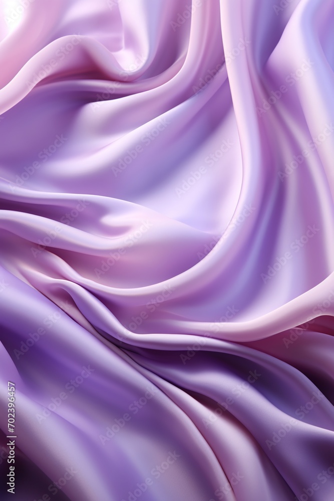 Obraz premium Gradient purple silk fabric