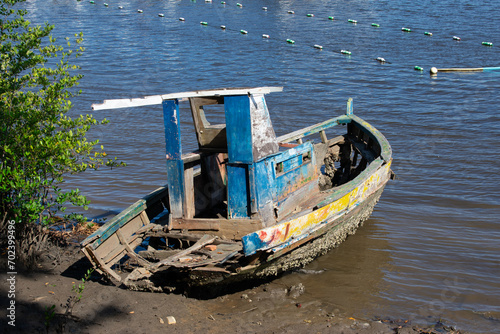old fishing boat