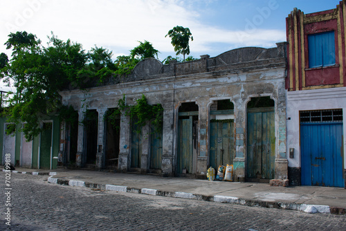 old abandoned building