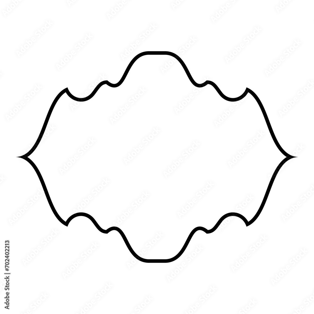 Islamic Frame Design Thin Line Black stroke silhouettes Design pictogram symbol visual illustration Islamic Frame Design Thin Line Black stroke silhouettes Design pictogram symbol visual illustration