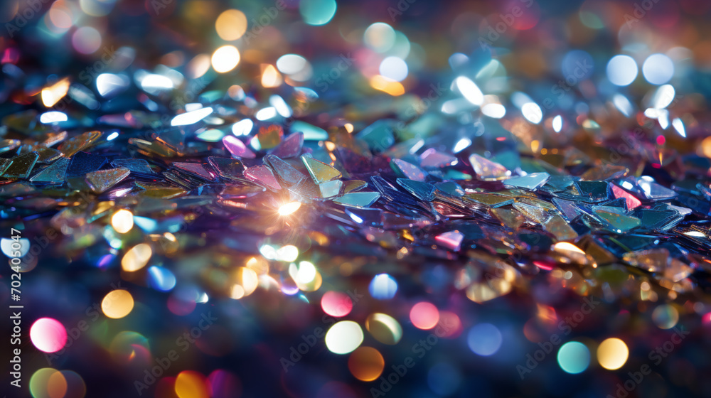 Glimmering Abstract Bokeh