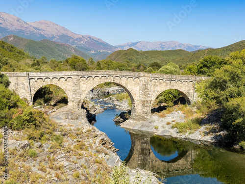 Close-up Altiani Bridge, 20251 Altiani, Haute-Corse, France