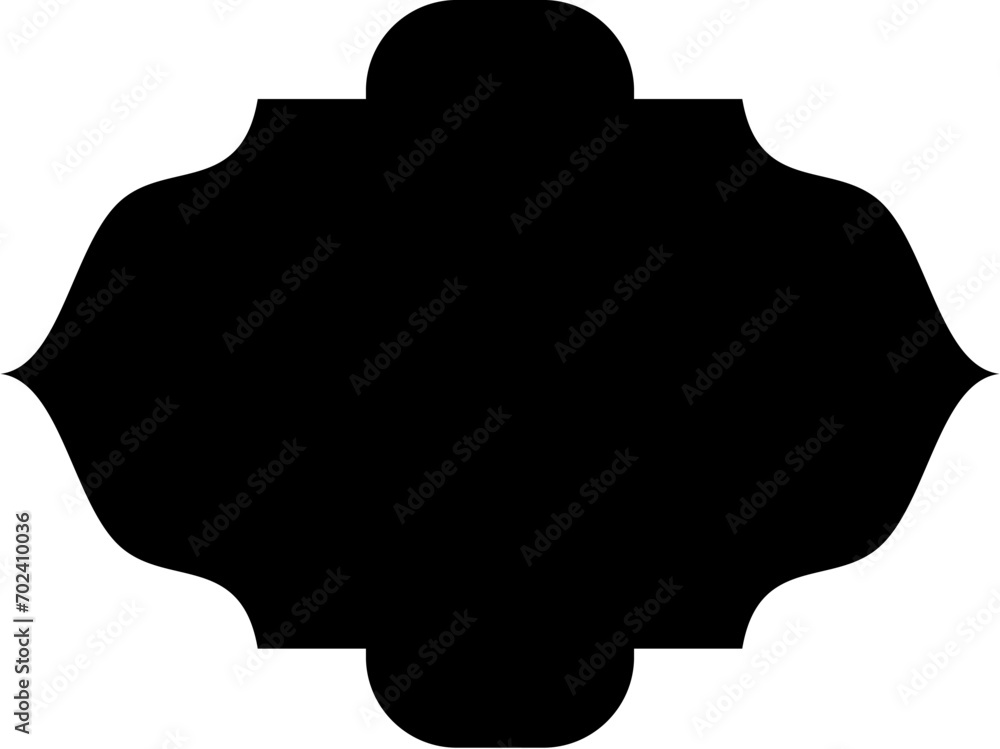 Islamic Frame Design Glyph Horizental Black Filled silhouettes Design pictogram symbol visual illustration Islamic Frame Design Glyph Horizental Black Filled silhouettes Design pictogram symbol visual illustration